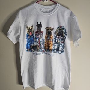 Kennedy space center astronaut dogs tee